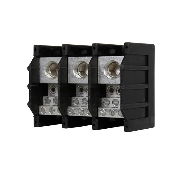 Terminal block, low voltage, 420 A, AC 600 V, DC 600 V, 3P, UL image 21