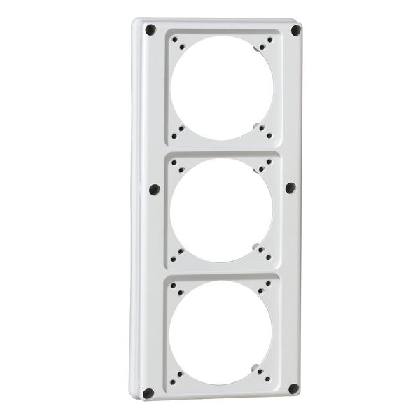 Faceplate for combined unit P17 - 3 sockets 16 A image 2