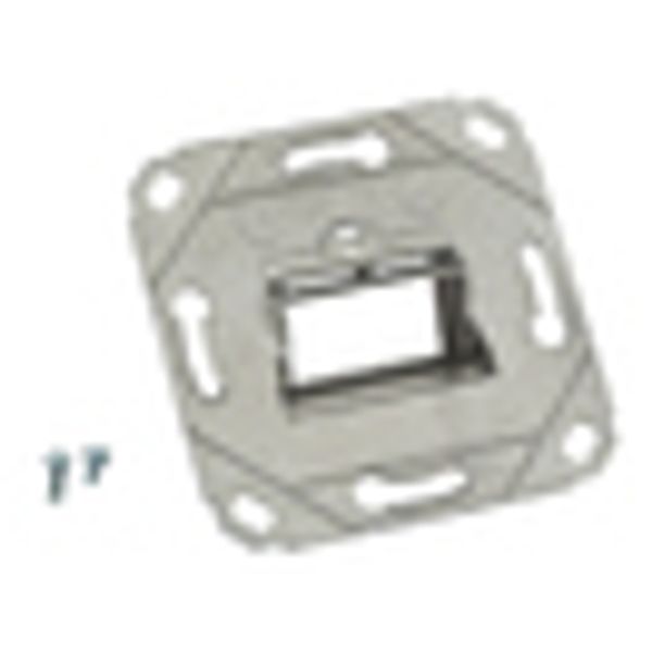 Module insert empty for 1 or 2 HSL-/HSP-modules, angled, UAE image 10