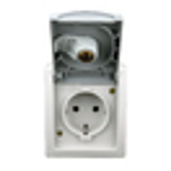 Socket outlet, lockable (different closures), VISIO IP54 image 4