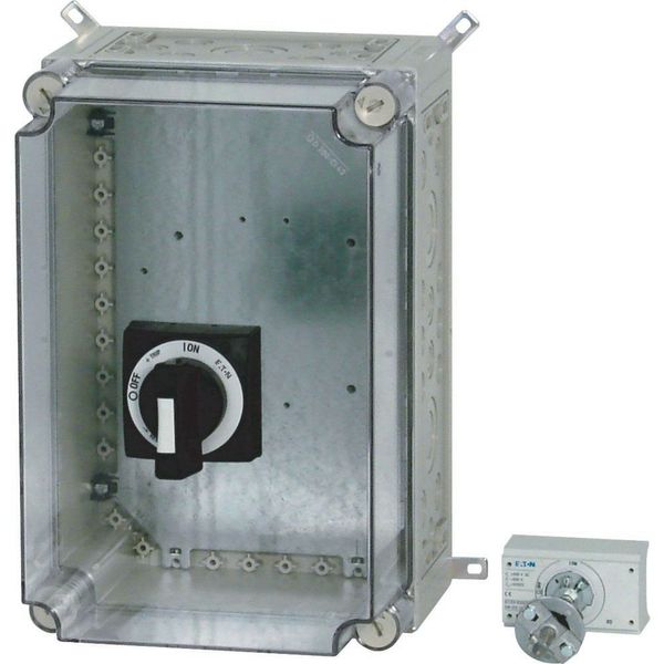 Housing, insulated material, for molded-case circuit-breaker NZM1 size, HxWxD=375x250x225mm image 3