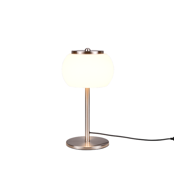 Madison LED table lamp brushed steel image 1