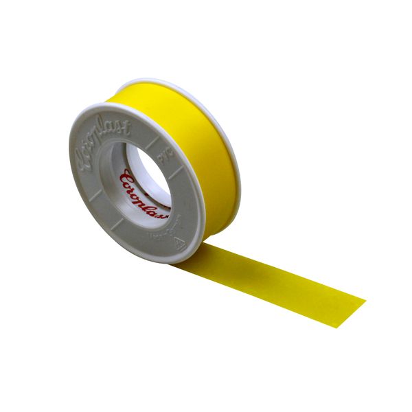 Insulating tape, standard-PVC-yellow COROPLAST 15mm/10m image 1
