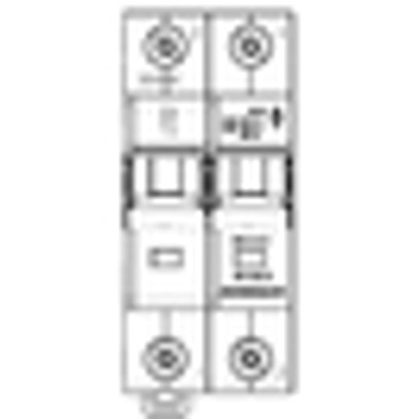 OV-Miniature Circuit Breaker, 25A, 15=800A, 2-pole image 2