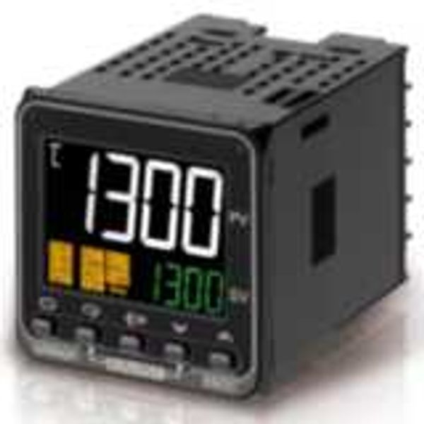 Temp. controller, PRO, 1/16 DIN (48 x 48 mm), Progr., 3 AUX, 1 x 0/4 t image 2