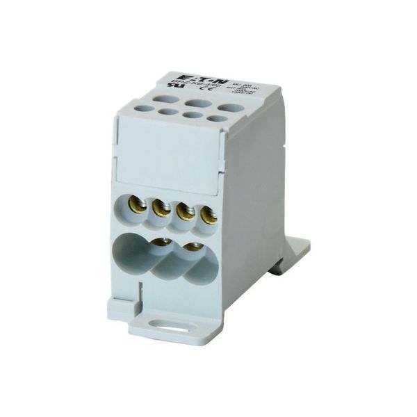 Terminal block, 1 pole, 80A, 6 output terminals image 4