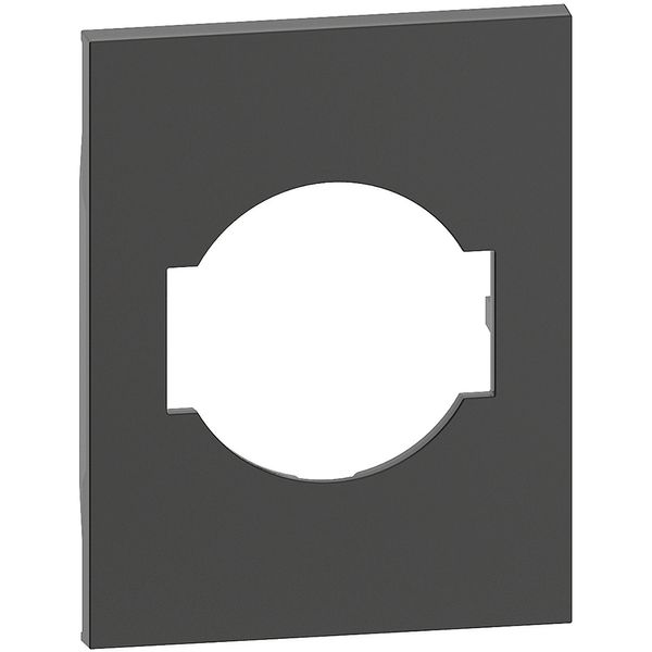 L.NOW - IT/GER socket 10/16A cover 3M black image 1