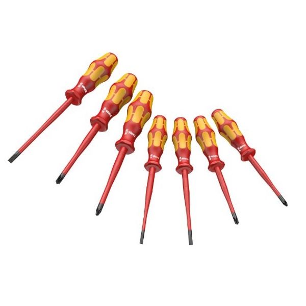 Screwdriver Set for Electricians 1000V VDE Kraftform Plus 160 iSS/7 image 2