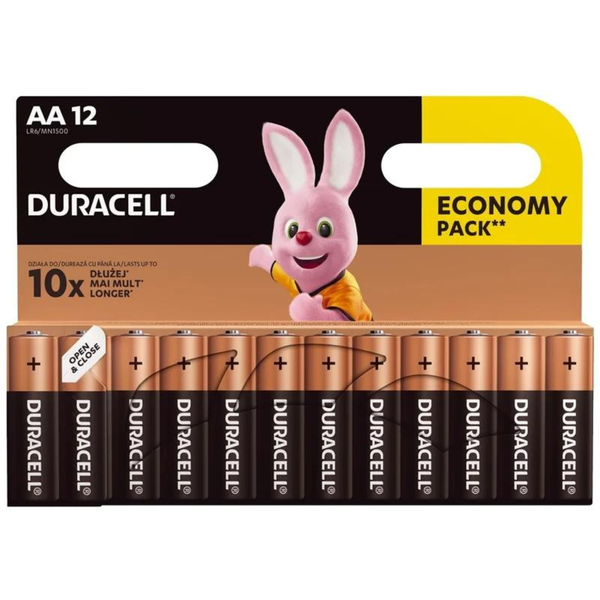 DURACELL Basic MN1500 AA BL12 image 1