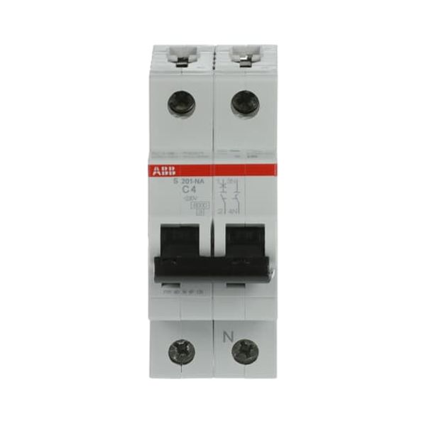 S201-C4NA Miniature Circuit Breaker - 1+NP - C - 4 A image 6