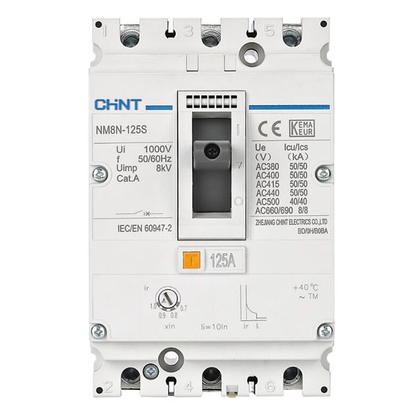 Circuit breaker NM8N-1600S TM 1600 3P (NM8N1600STM16003P) image 1
