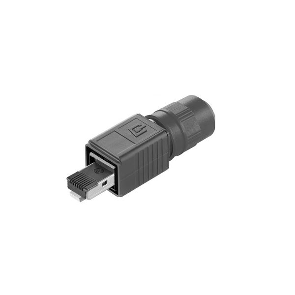 RJ45 connector, IP67, Connection 1: RJ45, Connection 2: IDCTIA-568BAWG image 2