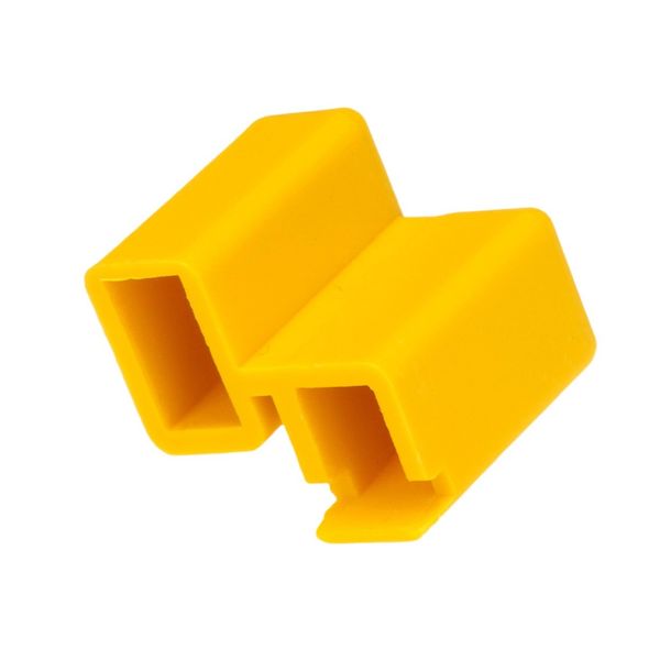 Protection-cover yellow for pin busbar on 1 MW image 2