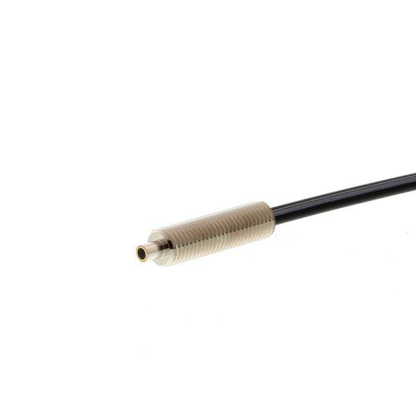 Fiber optic sensor head, diffuse, M6 cylindrical axial, coaxial, R4 fi image 3