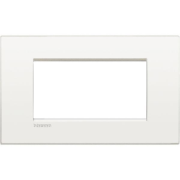 LL - COVER PLATE 4P PURE WHITE image 1
