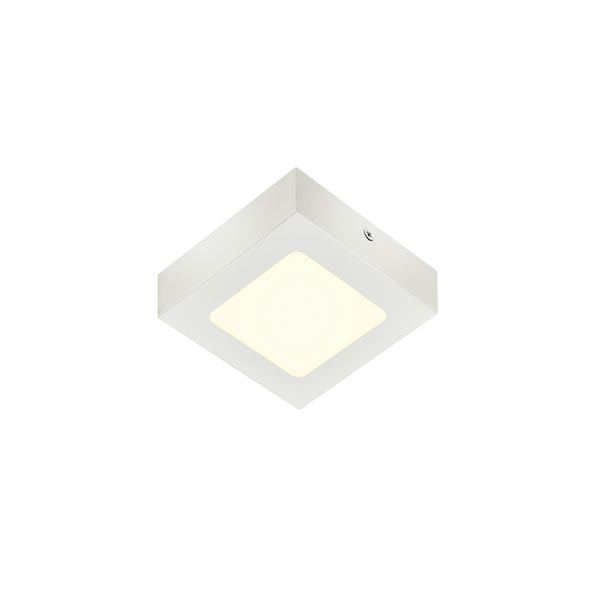 SENSER 12 CW, Indoor LED wall and ceiling-mounted light square white 4000K image 1