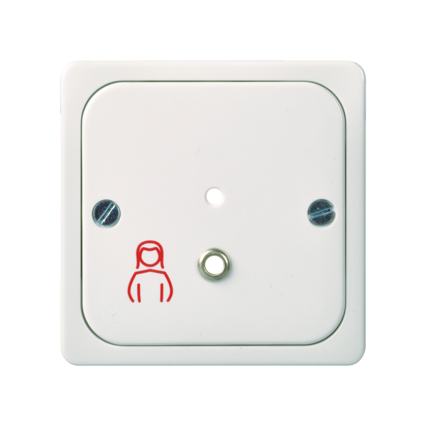 ELSO MEDIOPT care - central plate for cancel switch pull cord - oyster white image 4