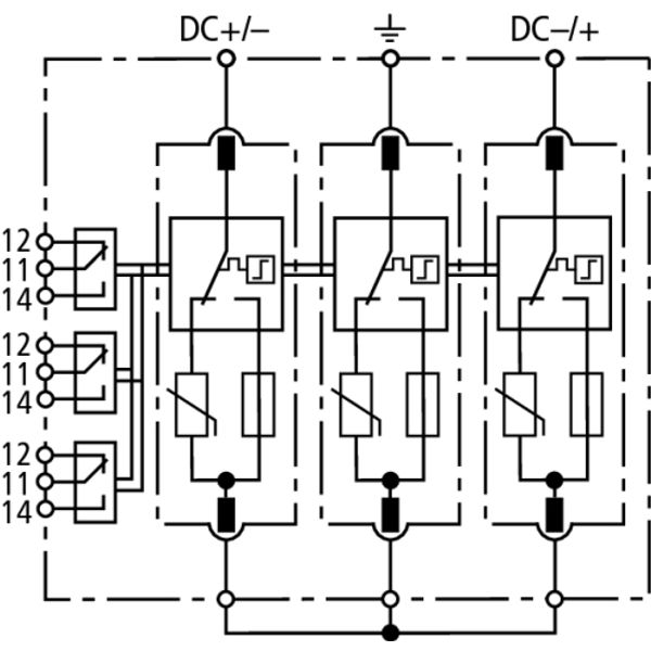 Surge arrester type 2 DEHNguard ME multi- pole f. PV systems up to 150 image 3
