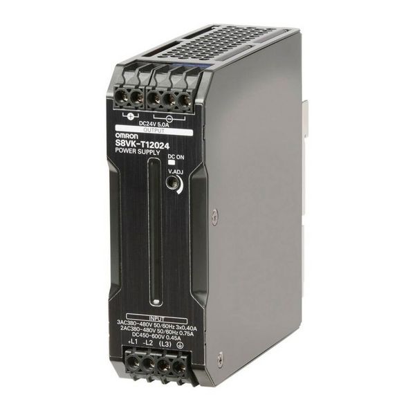 Book type power supply, Pro, 120 W, 24VDC, 5A, DIN rail mounting image 2