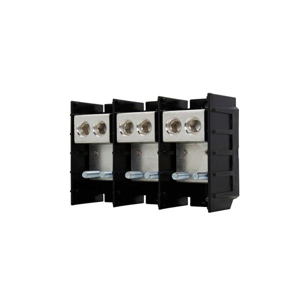 Terminal block, low voltage, 760 A, AC 600 V, DC 600 V, 3P, UL image 2