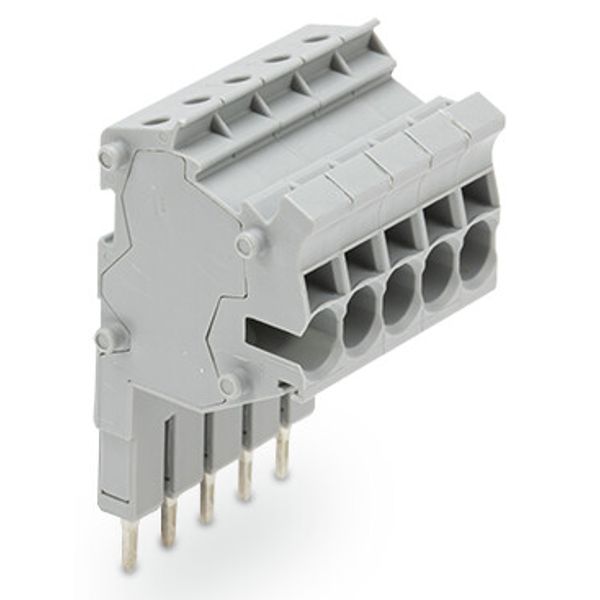 Modular TOPJOB®S connector modular for jumper contact slot gray image 1