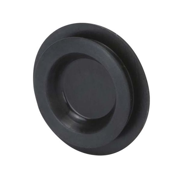 BLACK SCREWCAP FOR UNWIRED ENCLOSURE FOR PUSH BUTTON WITH ROUND SHAPE - DIAMETER 22MM - BLACK image 2