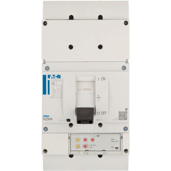 NZM4 PXR20 circuit breaker, 1600A, 3p, screw terminal image 3