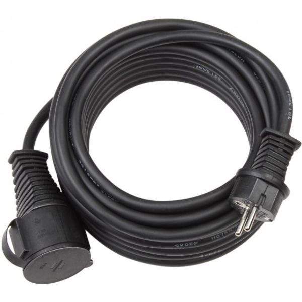 Extension cable for building site IP44 25m black H07RN-F 3G2,5 image 1