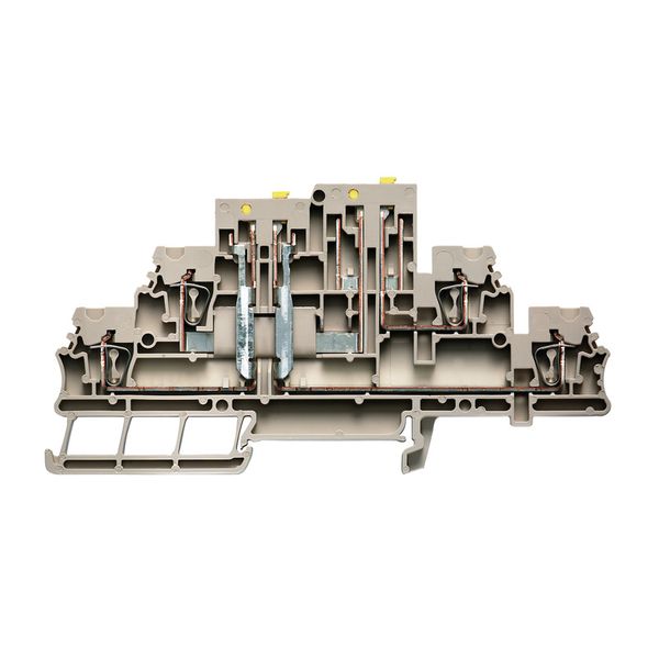 Multi-tier modular terminal, Tension-clamp connection, 2.5 mm², 400 V, image 1