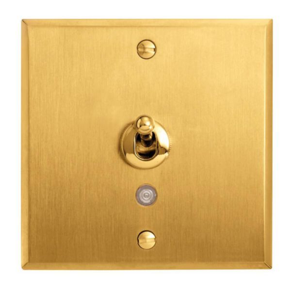 Art d'Arnould universe 6A illuminated lever push memory - brushed gold image 1