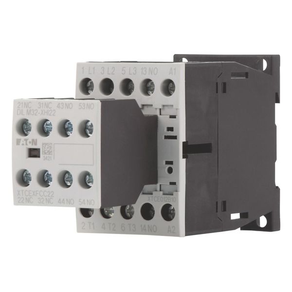 Contactor, 380 V 400 V 5.5 kW, 3 N/O, 2 NC, 230 V 50 Hz, 240 V 60 Hz, AC operation, Screw terminals image 6