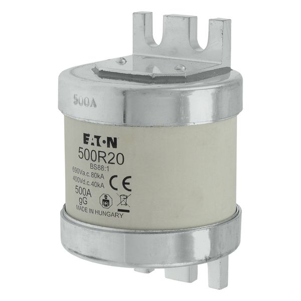 Fuse-link, low voltage, 500 A, AC 660 V, BS88, 74 x 112 mm, gL/gG, BS image 7