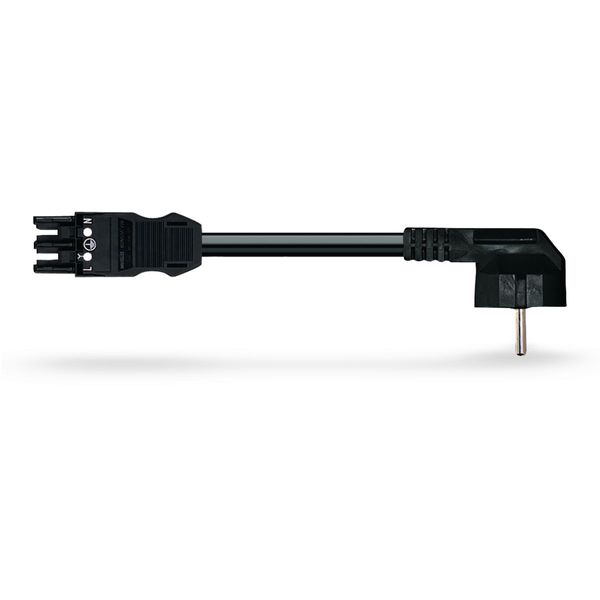 pre-assembled adapter cable Eca Socket/SCHUKO plug black image 6