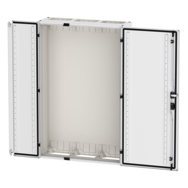 Wall-mounted enclosure EMC2 empty, IP55, protection class II, HxWxD=1250x800x270mm, white (RAL 9016) image 9