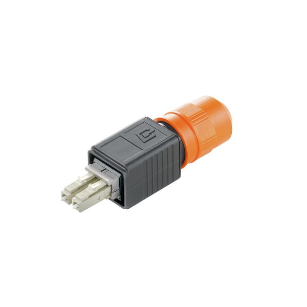 FO connector, IP67, Connection 1: LC, Connection 2: gluing, crimping,  image 1