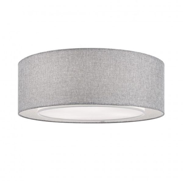 Modern Bergamo Ceiling Lamp Chrome image 1