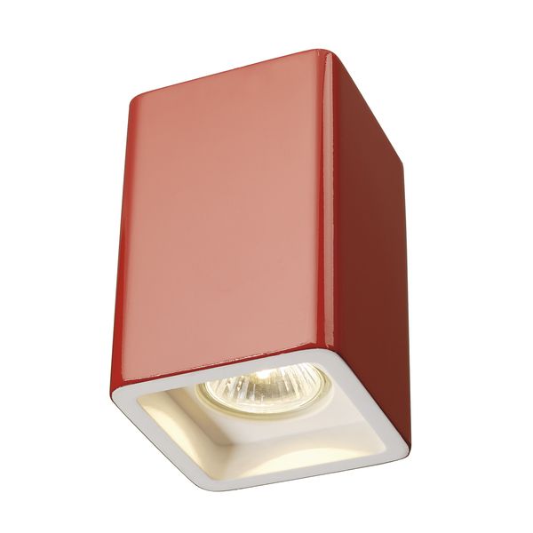 PLASTRA CL-1 ceiling light, GU10, max35W, ang, white plaster image 5