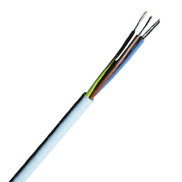 PVC Sheathed Wire Flat H03VVH2-F 2x0,75 black 100m ring image 1