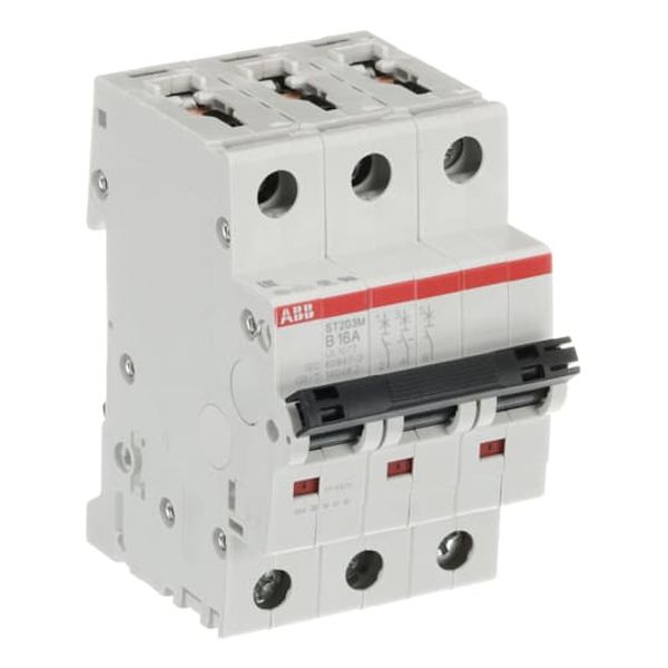 ST203M-B16 Miniature Circuit Breaker - 3P - B - 16 A image 1