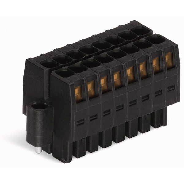 1-conductor female connector, 2-row CAGE CLAMP® 1.5 mm² black image 2