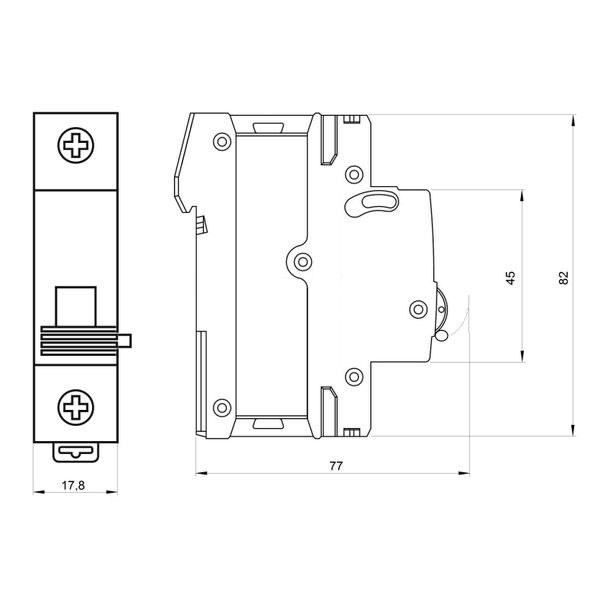 Undervoltage Release 230VAC, series AMPARO, snap-on image 9