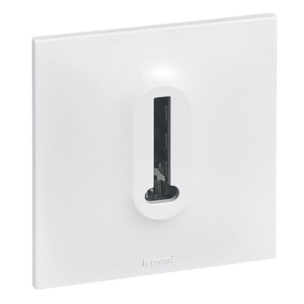 Neptune telephone socket - 8 T contacts - White image 1