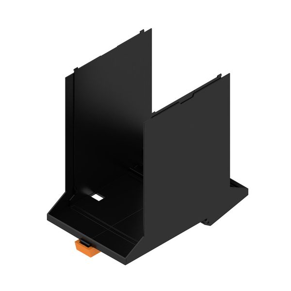 Basic element, IP20 in installed state, Plastic, black, Width: 67.5 mm image 2