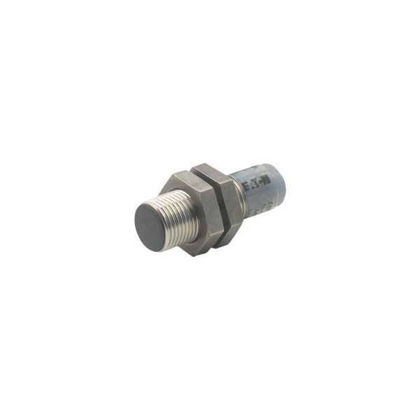 Proximity switch, E57 Premium+ Short-Series, 1 NC, 2-wire, 40 - 250 V AC, 20 - 250 V DC, M12 x 1 mm, Sn= 4 mm, Non-flush, NPN/PNP, Stainless steel, Pl image 2