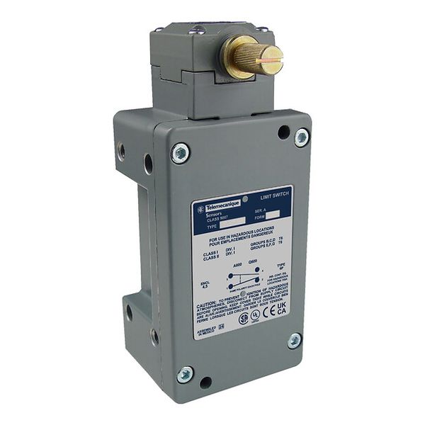 Limit switch, 9007, 600 V 10amp c +options image 1