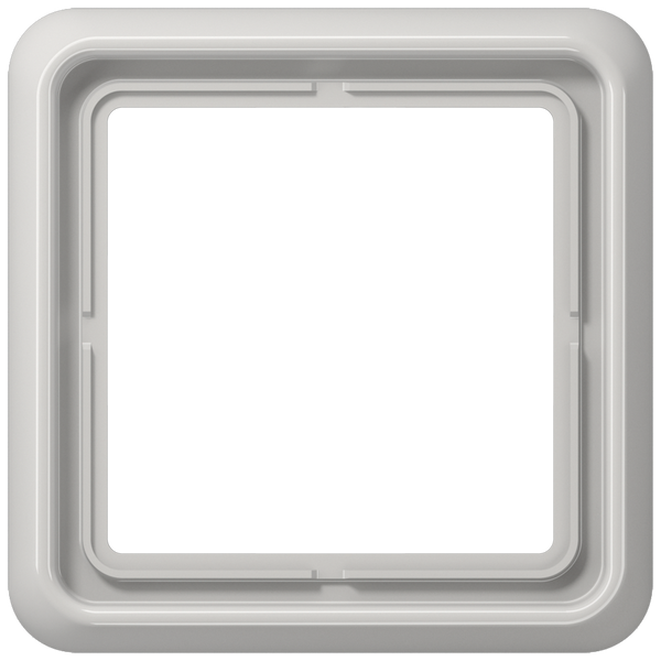 1-gang frame, light grey CD581LG image 1