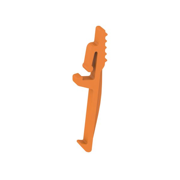 Locking clips (terminal), Wemid, orange image 1