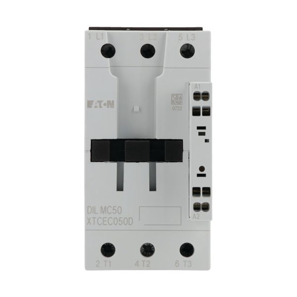 Contactor, 3 pole, 380 V 400 V 22 kW, 230 V 50/60 Hz, AC operation, Spring-loaded terminals image 8