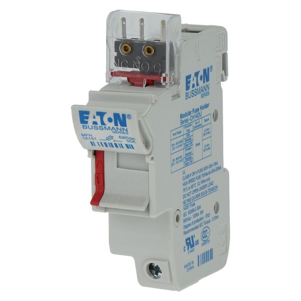 Fuse-holder, low voltage, 50 A, AC 690 V, 14 x 51 mm, 1P, IEC image 7
