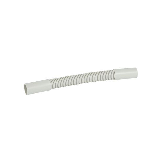 Flexible connection accessories IP44 Ø25mm length 285mm - gray RAL7035 image 1